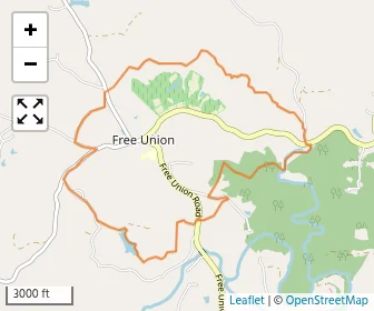 Area schools map